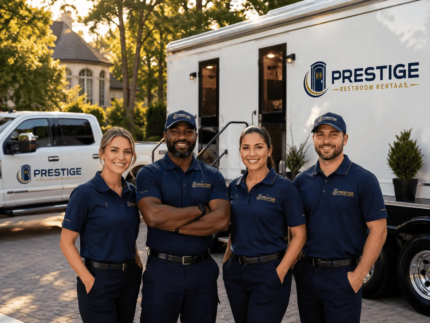 Trusted Luxury Portable Restrooms company in Deputy, IN